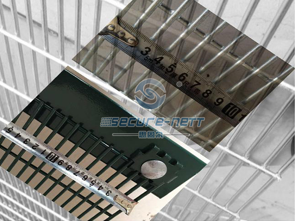 Galvanized Anti Climb Fence with Barbed Wire