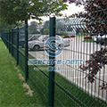 Galvanized steel fence with double extension arms exporter 