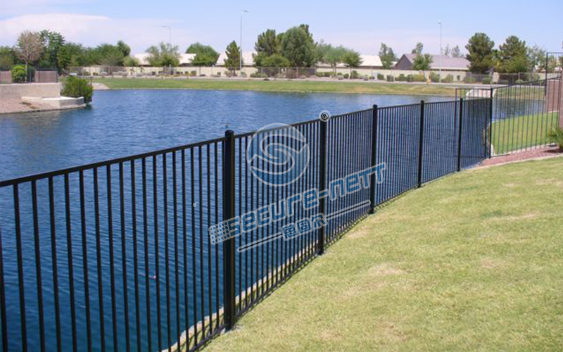Flat Top Steel Fencing Higher-Price