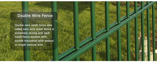 Double Wire 656 wire mesh fencing