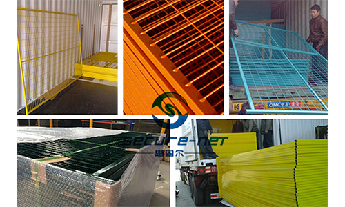 Movable canada temporary fence