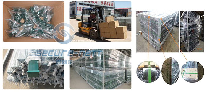 Curved Wire Mesh Panel