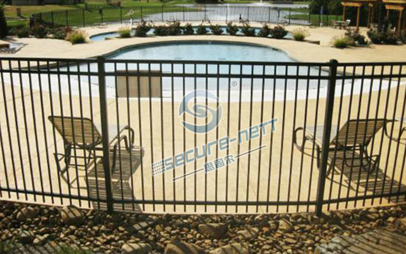 Flat Top Steel Fencing Higher-Price1
