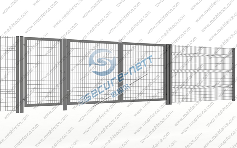 welded wire mesh anti climb folding gate fence fence products