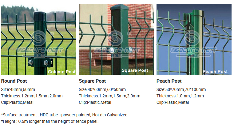 3D Curved Wire Mesh Fence