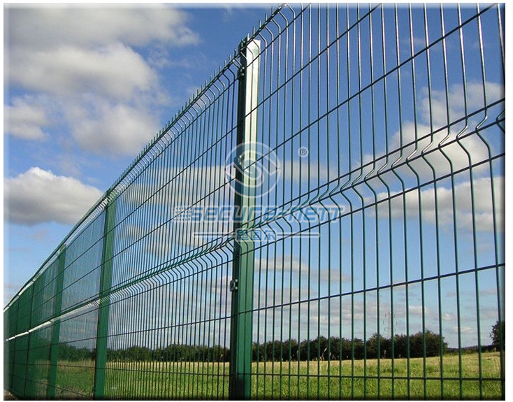 3D Curved Wire Mesh Fence