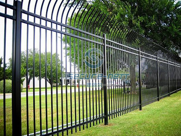 hot dipped galvanized extension arms steel fencing