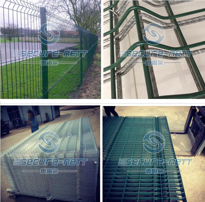 Curved Wire Mesh Panel