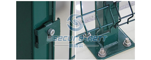 3D curved wire mesh fence exporter