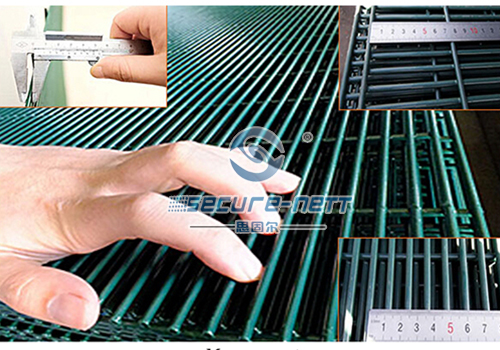 Anti-Climb 358 security mesh fence