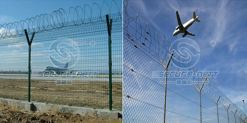 Airport Welded Wire Mesh Fencing 