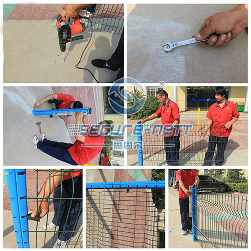 3d hot dipped galvanized wire mesh panel 