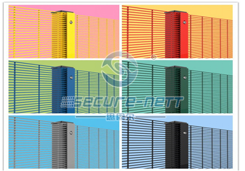 PVC Coated 358 Security Anti Climb Fence