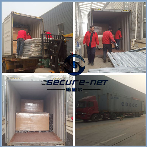 China BRC roll top wire fence packing