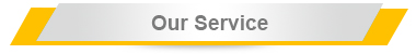 our service