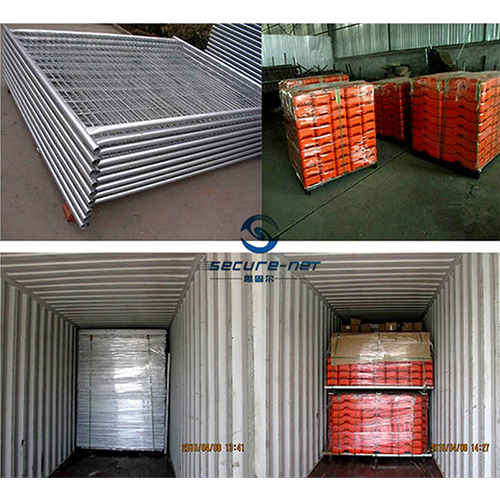 Galvanized temporary fence movable construction packing