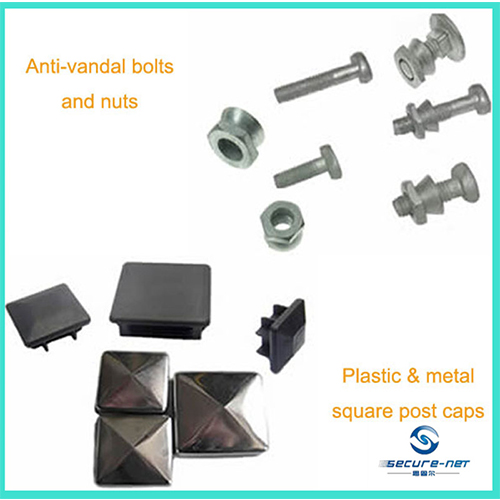 Tubular picket fence accessories